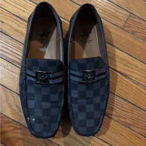 Louis Vuitton Checkered Loafers